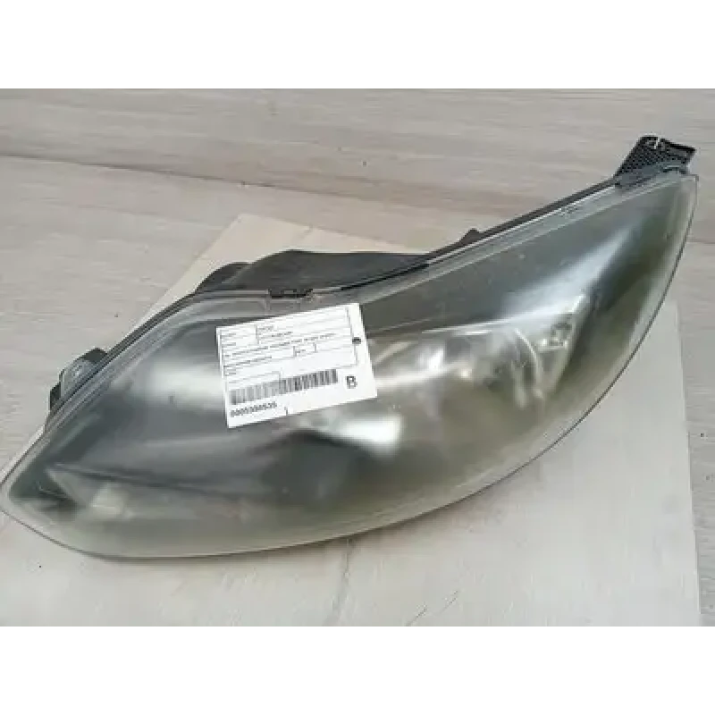 FORD FOCUS LEFT HEADLAMP LW, SPORT/TITANIUM, HALOGEN TYPE, BLACK INSERT, 08/12-0