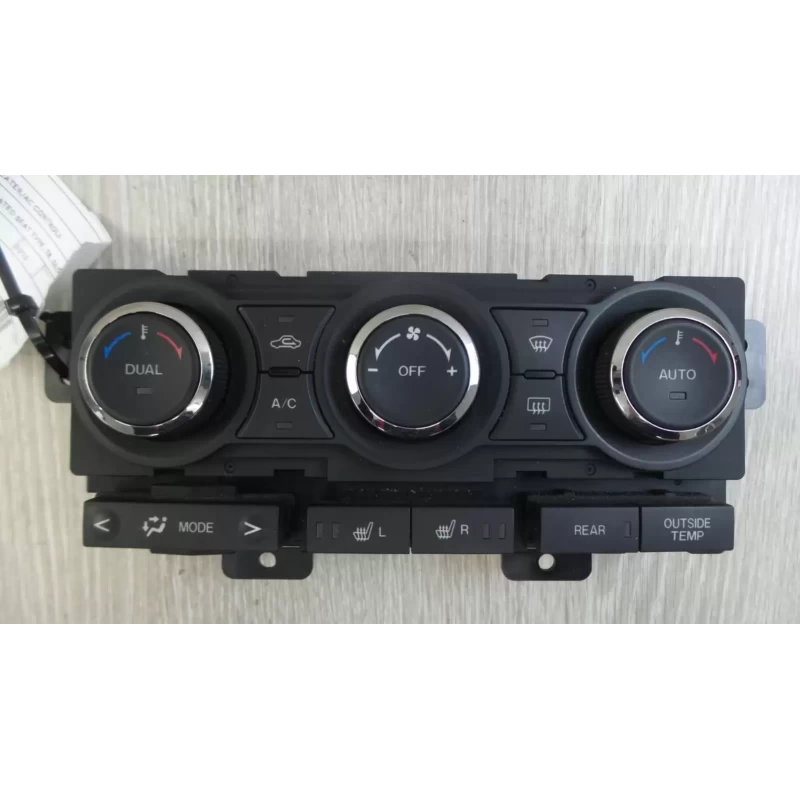 MAZDA CX9 HEATER/AC CONTROLS MAIN CONTROL, W/ HEATED SEAT TYPE, TB, 06/09-12/15