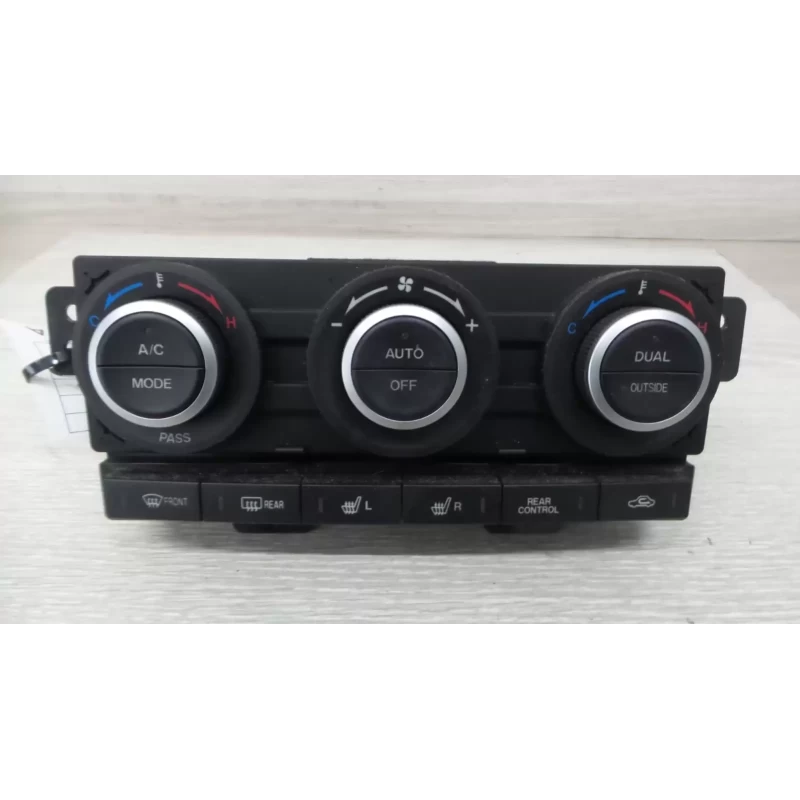 MAZDA CX9 HEATER/AC CONTROLS MAIN CONTROL, W/ HEATED SEAT TYPE, TB, 12/07-06/09