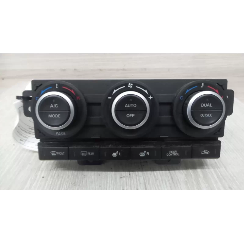 MAZDA CX9 HEATER/AC CONTROLS MAIN CONTROL, W/ HEATED SEAT TYPE, TB, 12/07-06/09