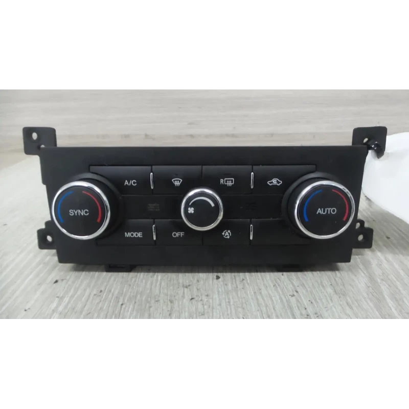 HOLDEN CAPTIVA HEATER/AC CONTROLS DUAL ZONE CLIMATE CONTROL TYPE, NON PARK ASSIS