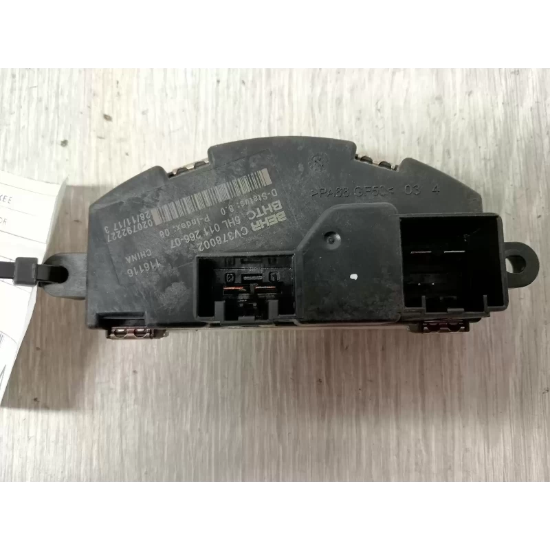 JEEP GRANDCHEROKEE FAN SPEED RESISTOR WK, WAGON, 10/10-02/22 2018