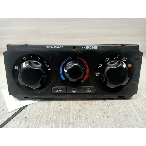 NISSAN NAVARA HEATER/AC CONTROLS D40 (VIN VSK), STANDARD TYPE, 09/05-08/15 2008