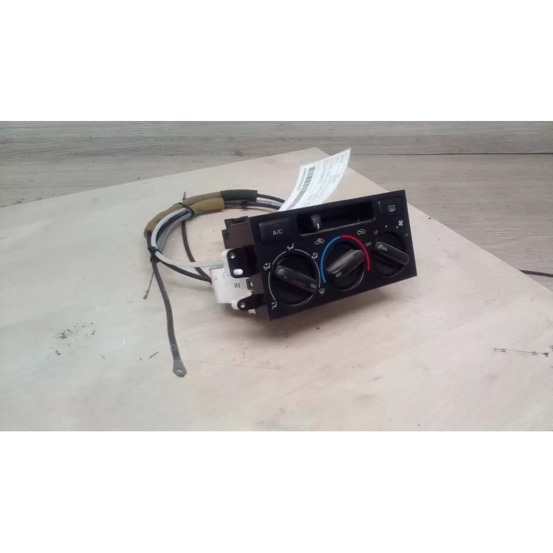 TOYOTA PRADO HEATER/AC CONTROLS 95 SERIES, DASH, NON CLIMATE CONTROL TYPE, 07/96