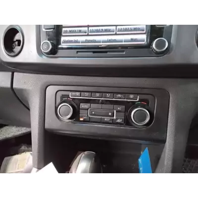VOLKSWAGEN AMAROK HEATER/AC CONTROLS DUAL ZONE CLIMATE CONTROL TYPE, 2H, 10/10-0