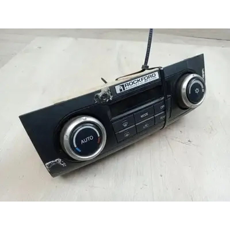 MITSUBISHI PAJERO HEATER/AC CONTROLS NS-NW, FRONT, DUAL ZONE TYPE, 08/06-08/14 2