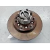 NISSAN NAVARA RIGHT FRONT HUB ASSEMBLY D22, 4WD, NON ABS TYPE, 12/01-08/15 2004