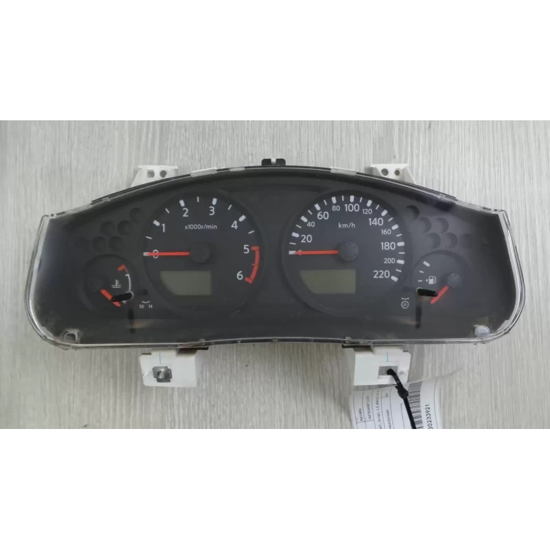 NISSAN NAVARA INSTRUMENT CLUSTER D40 (VIN MNT), DIESEL, 2.5, MANUAL T/M, 03/08-0