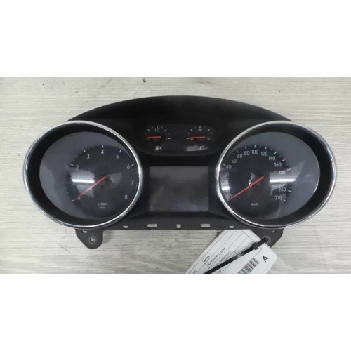 HOLDEN ASTRA INSTRUMENT CLUSTER PETROL, MANUAL T/M, BK, HATCH, 09/16- 2016