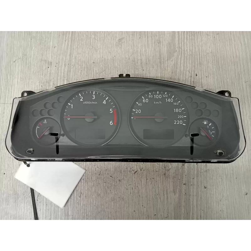 NISSAN NAVARA INSTRUMENT CLUSTER D40 (VIN VSK), DIESEL, 2.5, MANUAL T/M, 01/10-0