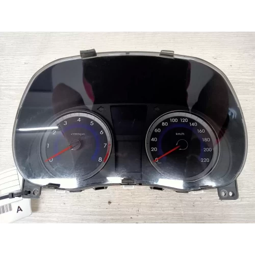 HYUNDAI ACCENT INSTRUMENT CLUSTER PETROL, AUTO T/M, RB, 05/11-12/19 2016