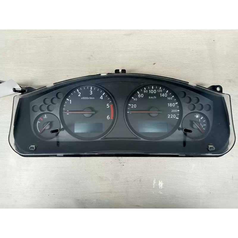 NISSAN NAVARA INSTRUMENT CLUSTER D40 (VIN VSK), 4WD, DIESEL, 2.5, AUTO T/M, 01/1