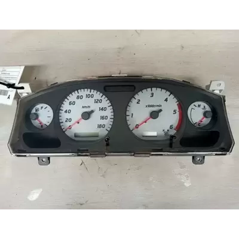 NISSAN NAVARA INSTRUMENT CLUSTER D22, DIESEL, 3.0, ZD30, WHITE BACKGROUND, DUAL