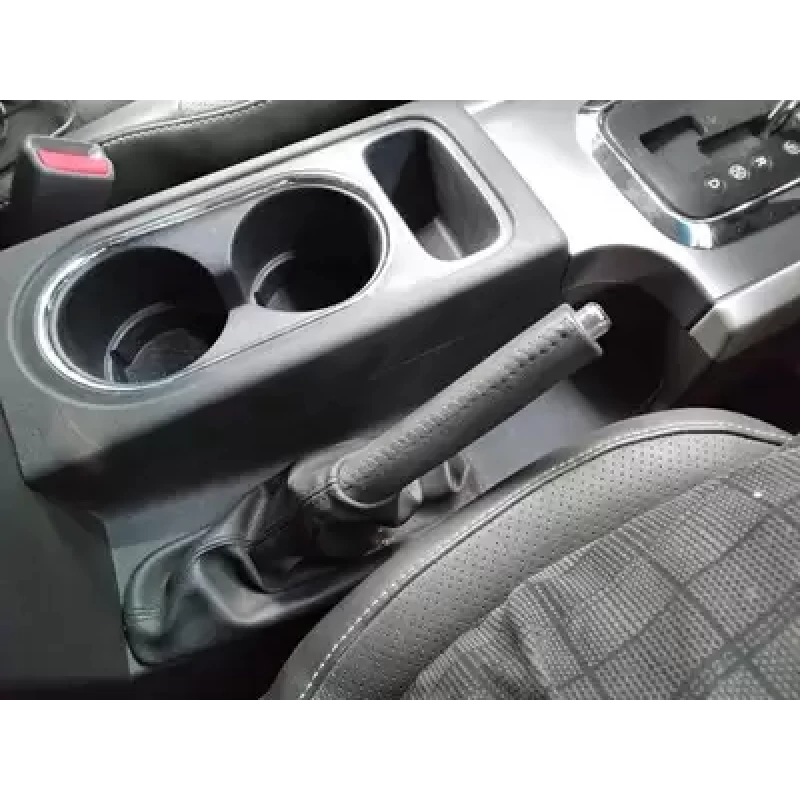 NISSAN NAVARA CONSOLE D40, CENTRE CONSOLE LID ONLY, LEATHER, GREY, 09/05-08/15 2