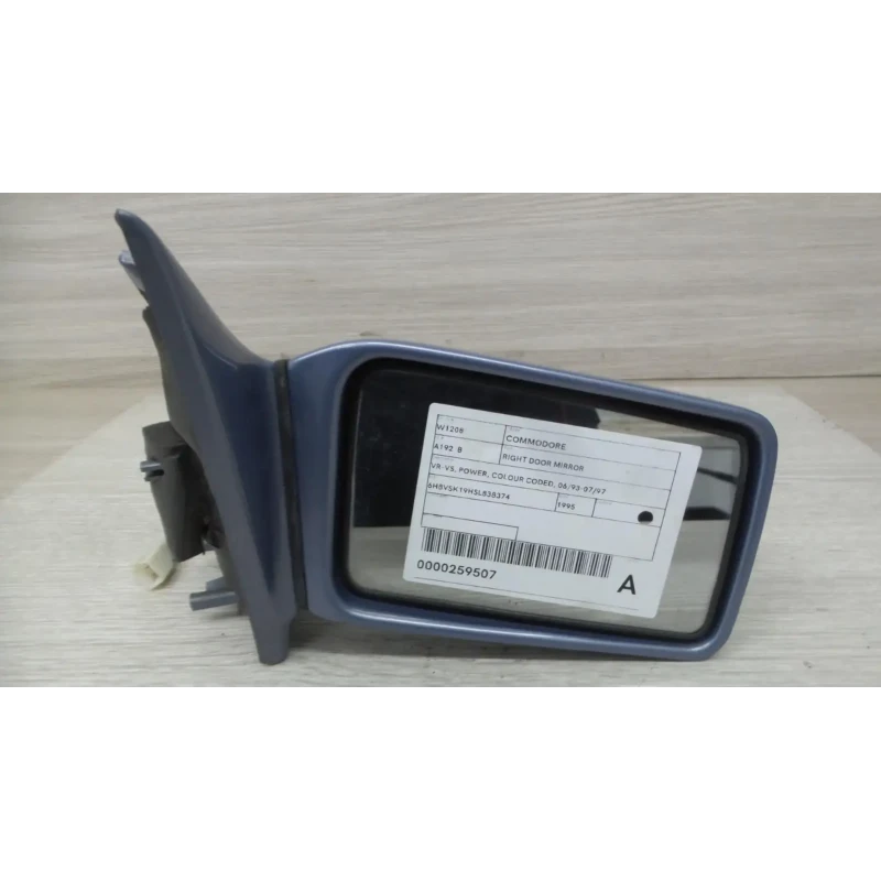 HOLDEN COMMODORE RIGHT DOOR MIRROR VR-VS, POWER, COLOUR CODED, 06/93-07/97 1995