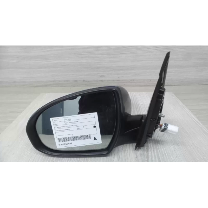 HYUNDAI TUCSON LEFT DOOR MIRROR TL, MANUAL FOLDING, 06/18-01/21 2019