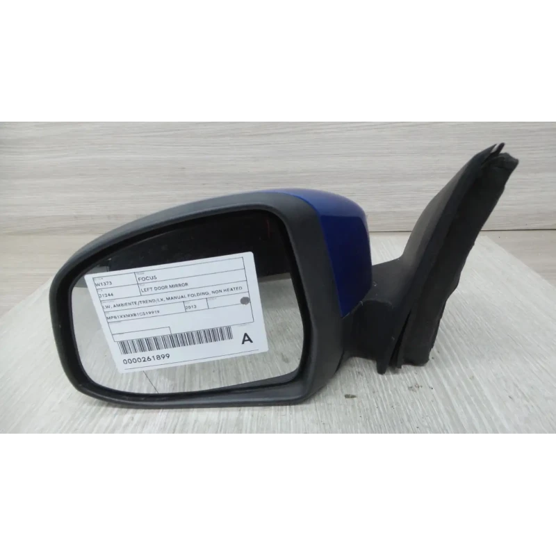 FORD FOCUS LEFT DOOR MIRROR LW, AMBIENTE/TREND/LX, MANUAL FOLDING, NON HEATED &a