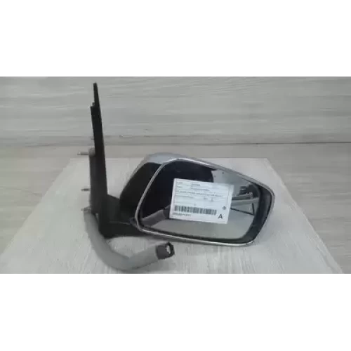 NISSAN NAVARA RIGHT DOOR MIRROR D40, POWER, CHROME, NON INDICATOR TYPE, MANUAL F