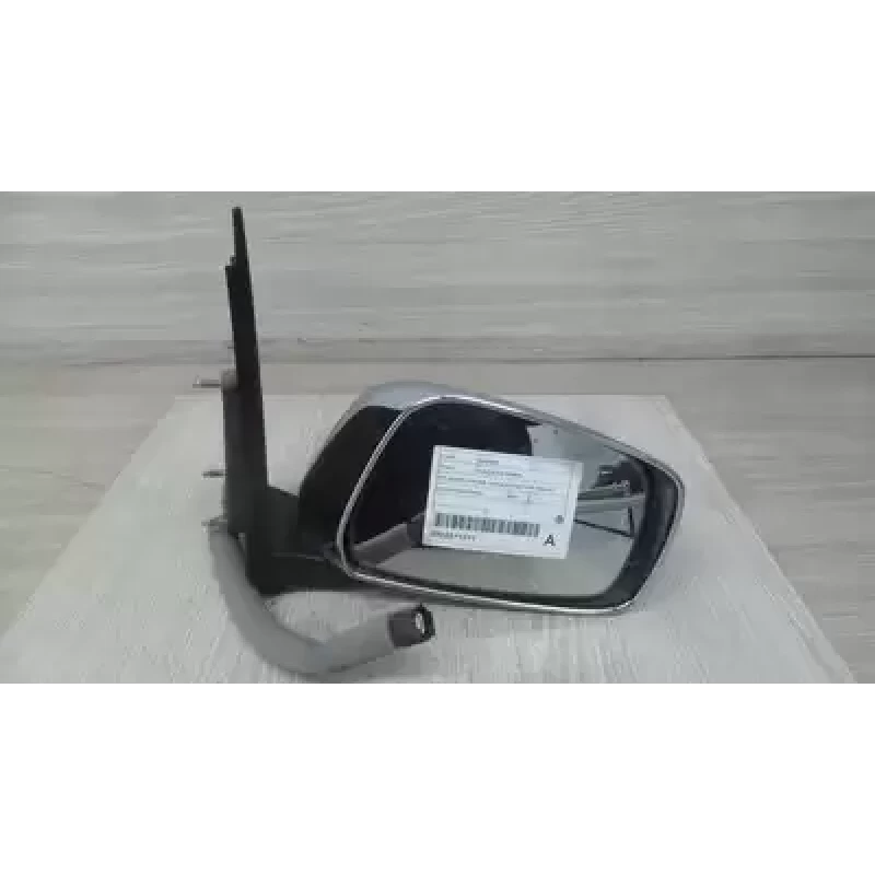 NISSAN NAVARA RIGHT DOOR MIRROR D40, POWER, CHROME, NON INDICATOR TYPE, MANUAL F