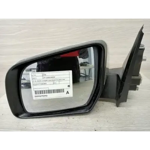 MAZDA BT50 LEFT DOOR MIRROR UP-UR, POWER, CHROME, NON POWER FOLDING TYPE, 10/11-