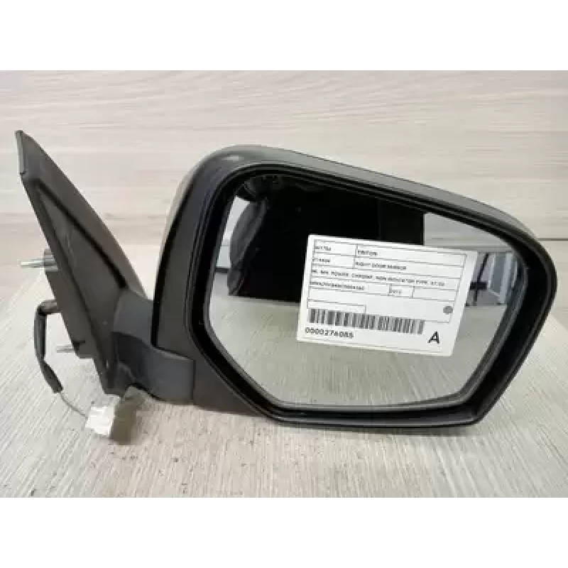 MITSUBISHI TRITON RIGHT DOOR MIRROR ML-MN, POWER, CHROME, NON INDICATOR TYPE, 07