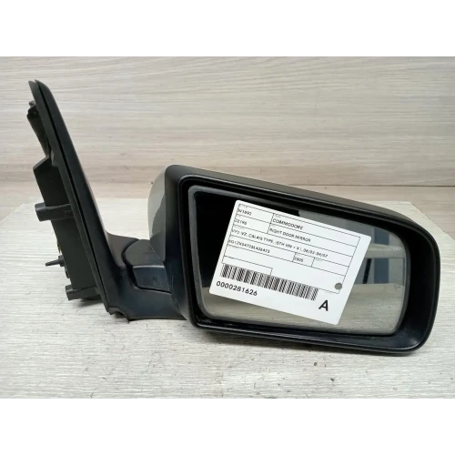 HOLDEN COMMODORE RIGHT DOOR MIRROR VY2-VZ, CALAIS TYPE, (5TH VIN = X ), 08/03-09