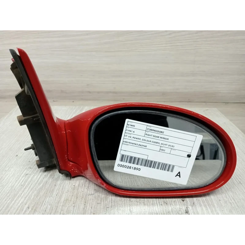 HOLDEN COMMODORE RIGHT DOOR MIRROR VT-VX, POWER, COLOUR CODED, 09/97-09/02 2002