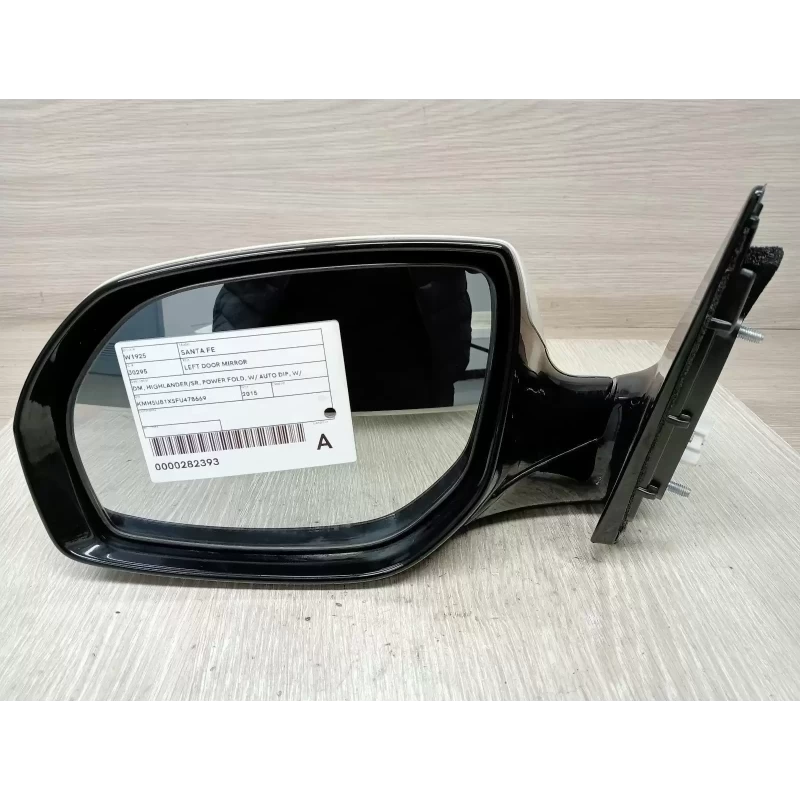 HYUNDAI SANTA FE LEFT DOOR MIRROR DM, HIGHLANDER/SR, POWER FOLD, W/ AUTO DIP, W/