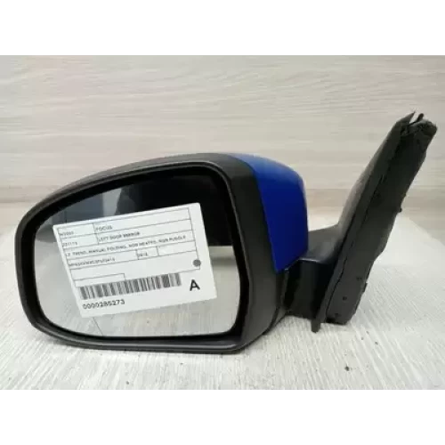 FORD FOCUS LEFT DOOR MIRROR LZ, TREND, MANUAL FOLDING, NON HEATED, NON PUDDLE LA