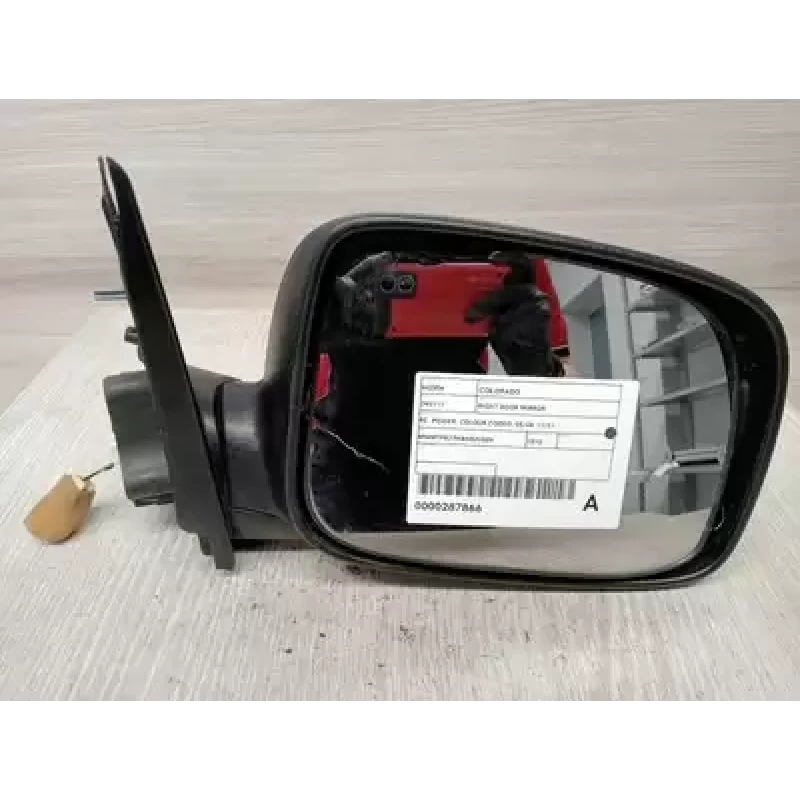 HOLDEN COLORADO RIGHT DOOR MIRROR RC, POWER, COLOUR CODED, 05/08-12/11 2010