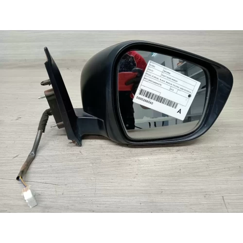 NISSAN NAVARA RIGHT DOOR MIRROR NP300, ST/DX/SL, BLACK, MANUAL FOLDING, NON HEAT