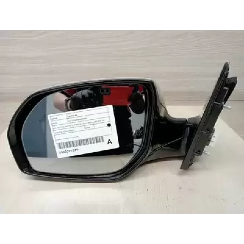 HYUNDAI SANTA FE LEFT DOOR MIRROR DM, ACTIVE/ACTIVE X, POWER FOLD, NON AUTO DIP,