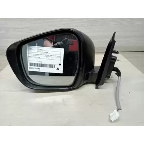 NISSAN NAVARA LEFT DOOR MIRROR NP300, RX, CHROME, MANUAL FOLDING, NON HEATED &am