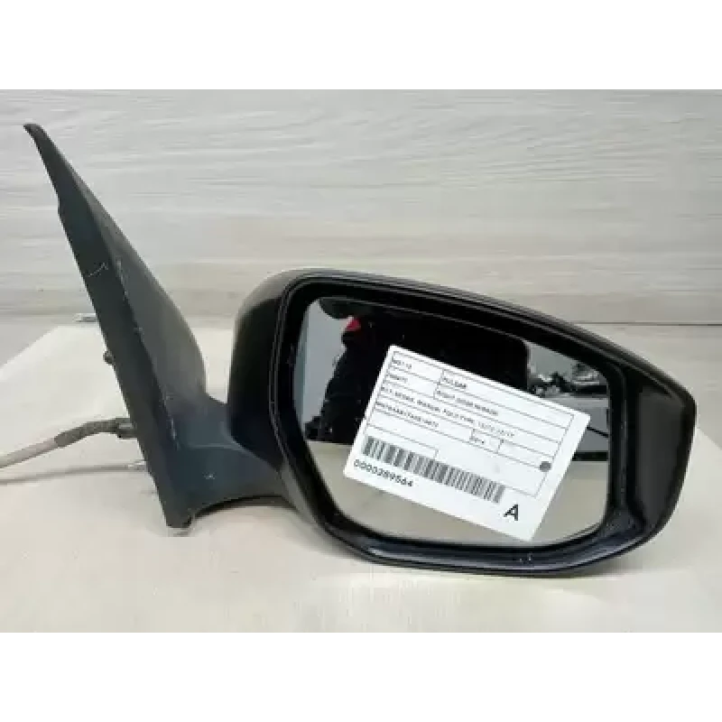 NISSAN PULSAR RIGHT DOOR MIRROR B17, SEDAN, MANUAL FOLD TYPE, 12/12-12/17 2014
