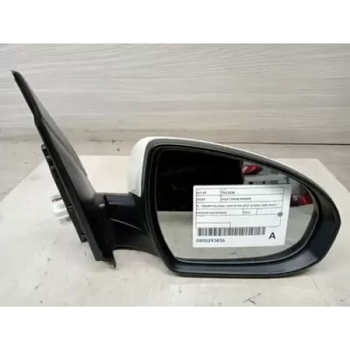 HYUNDAI TUCSON RIGHT DOOR MIRROR TL, POWER FOLDING, NON BLIND SPOT & NON LAN