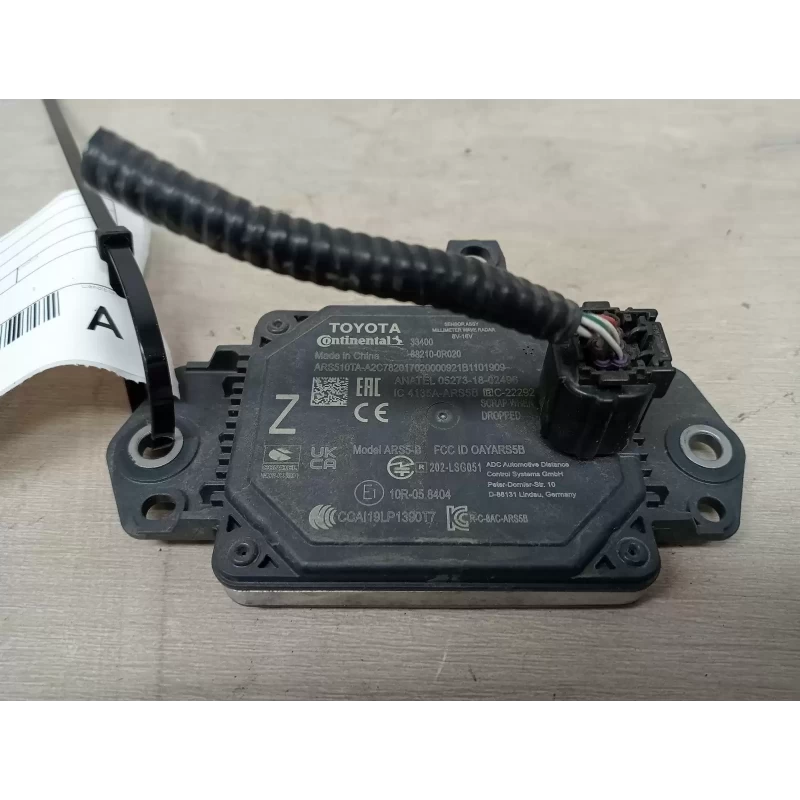 TOYOTA RAV4 CAMERA/RADAR FRONT RADAR SENSOR, XA50, 11/18- 18 19 20 21 22 23 24