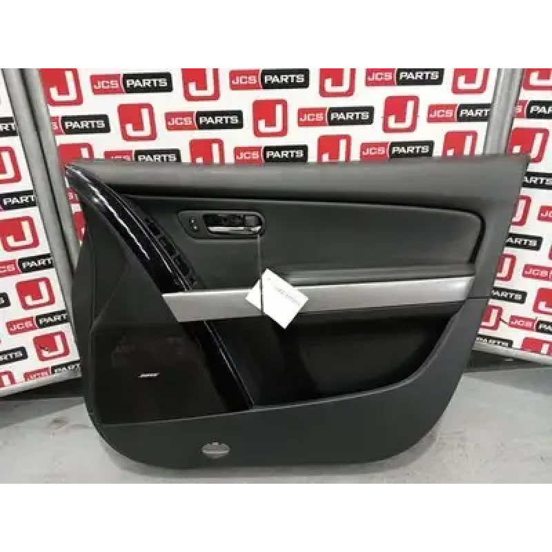 MAZDA CX9 DOOR TRIM RH FRONT, BLACK, LEATHER, TB, 12/07-12/15 2012