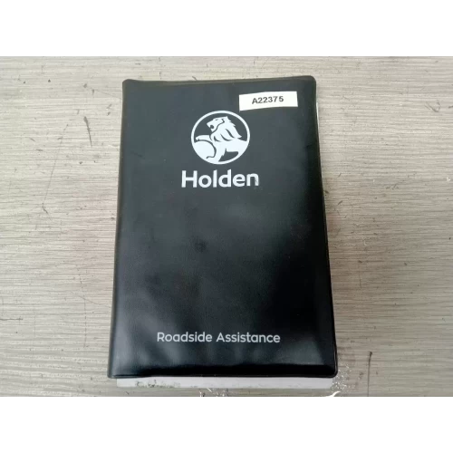 HOLDEN COLORADO OWNERS HANDBOOK RG, 01/12-12/20 2017