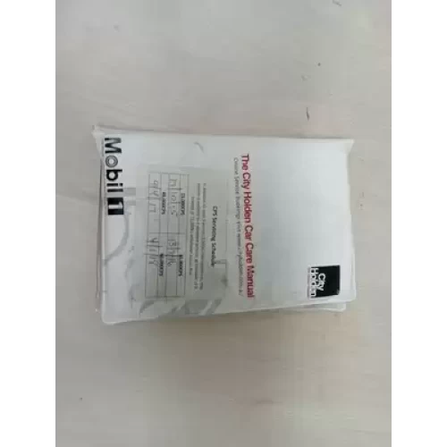 HOLDEN CRUZE OWNERS HANDBOOK JH, 03/11- 2015