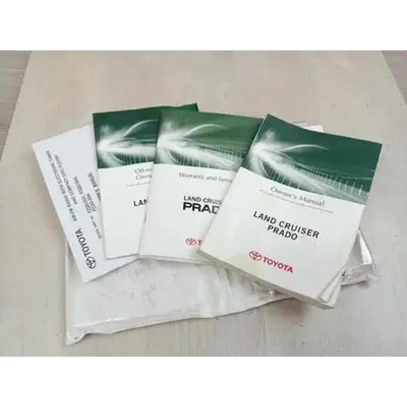 TOYOTA PRADO OWNERS HANDBOOK 150 SERIES, 4WD 11/09-11/23 2010