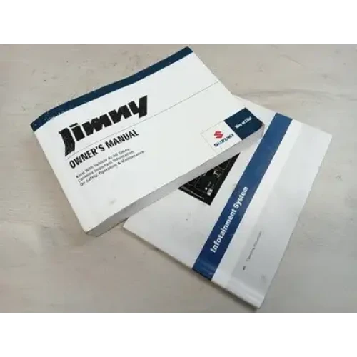 SUZUKI JIMNY OWNERS HANDBOOK GJ, 10/18- 2021