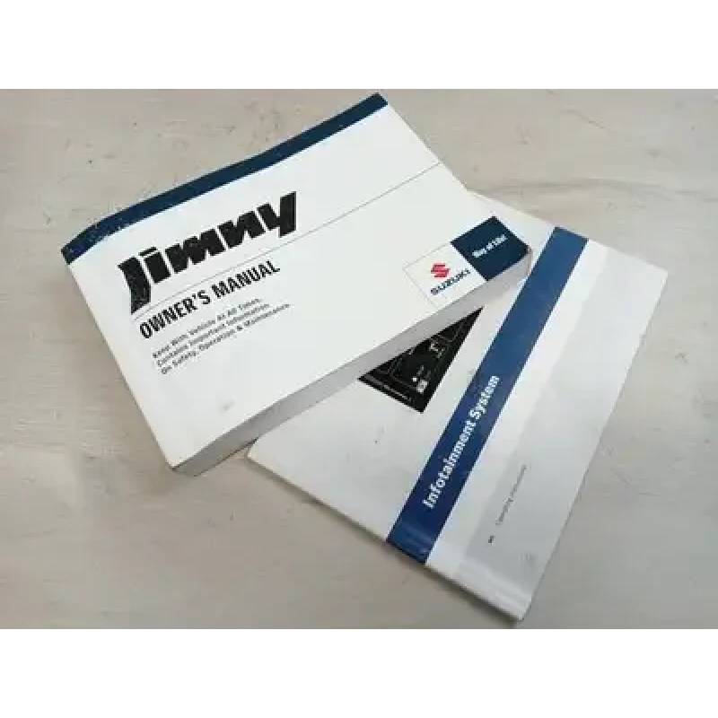 SUZUKI JIMNY OWNERS HANDBOOK GJ, 10/18- 2021 SUZUKI JIMNY OWNERS HANDBOOK GJ, 10/18- 2021