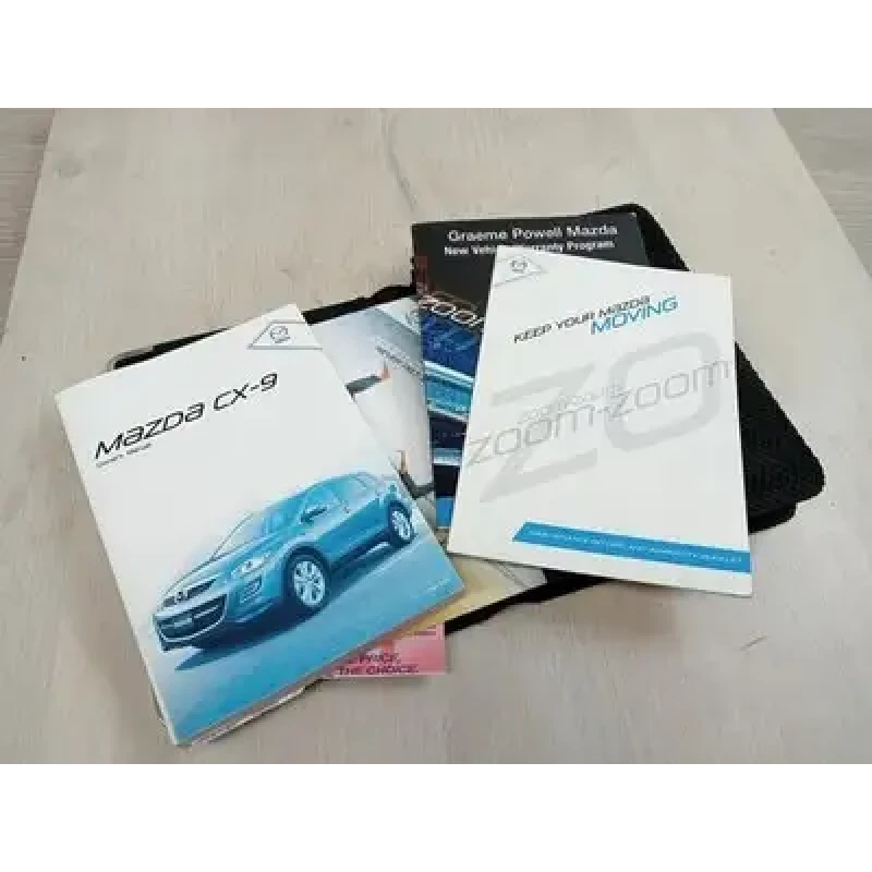 MAZDA CX9 OWNERS HANDBOOK TB, 12/07-12/15 2012