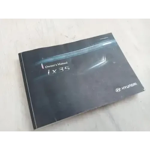 HYUNDAI IX35 OWNERS HANDBOOK LM SERIES, 11/09-01/16 2011