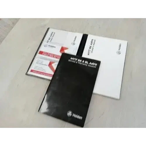 HOLDEN ASTRA OWNERS HANDBOOK BK-BL, 09/16-12/20 2018