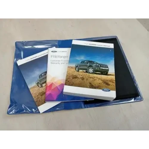 FORD RANGER OWNERS HANDBOOK PX, 06/11-04/22 2018