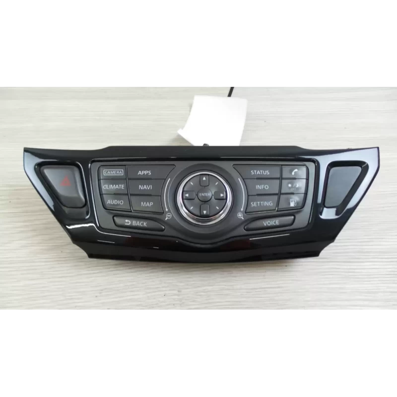 NISSAN PATHFINDER STEREO/HEAD UNIT DASH RADIO CONTROL PANEL/CONTROL UNIT, UPPER,