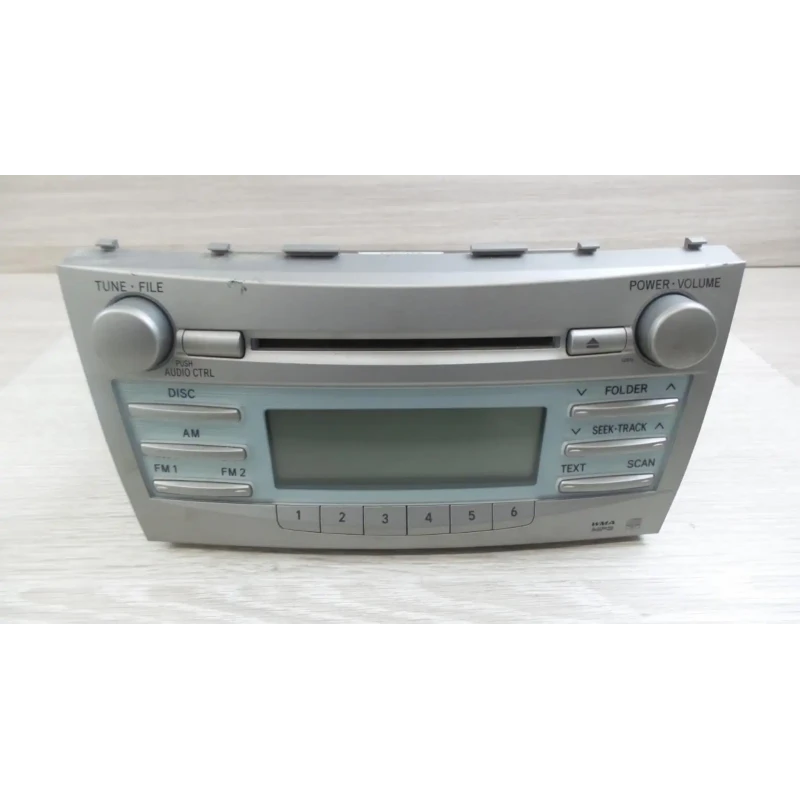 TOYOTA CAMRY STEREO/HEAD UNIT RADIO/CD PLAYER, ACV40, NON BLUETOOTH TYPE, 06/06-