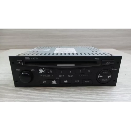 MITSUBISHI TRITON STEREO/HEAD UNIT HEAD UNIT, SINGLE DIN (W676), ML-MN, 07/06-04