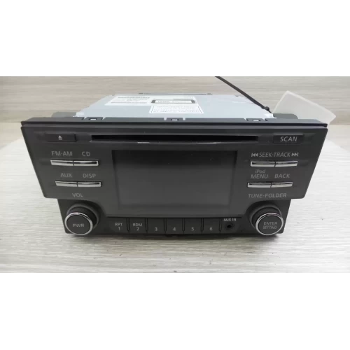 NISSAN PULSAR STEREO/HEAD UNIT CD PLAYER, ST-L, B17, 12/12-12/17 2014